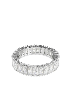 Swarovski Matrix ring - Silver