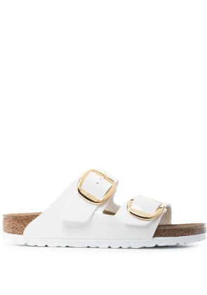 Birkenstock Arizona Big Buckle leather sandals - White