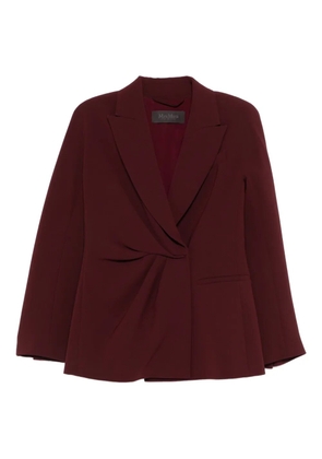 Max Mara twist-detail jacket - Red