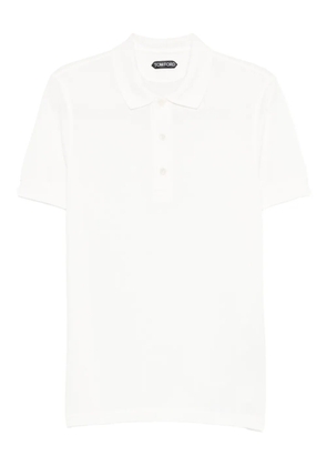 TOM FORD short-sleeve polo shirt - White