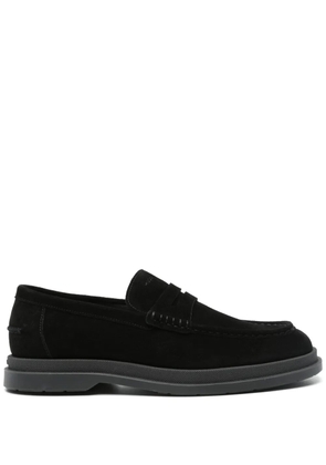 HUGO suede loafers - Black