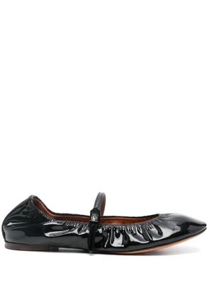 Lanvin Mary Jane glossy ballet flats - Black