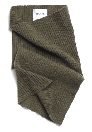 Barrie ribbed-knit cashmere snood - Green