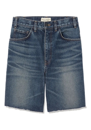 Nili Lotan distressed denim shorts - Blue