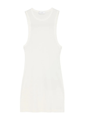 WARDROBE.NYC Racer ribbed tank top - White