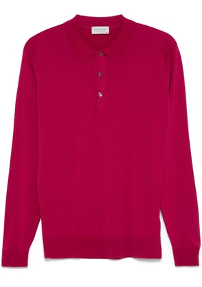 John Smedley Belper polo shirt - Red