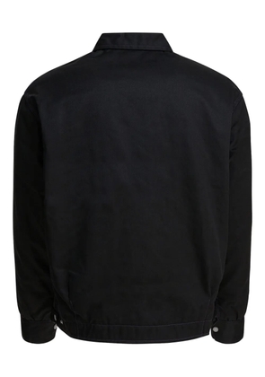 Needles PE/C Twill logo chest-pocket jacket - Black
