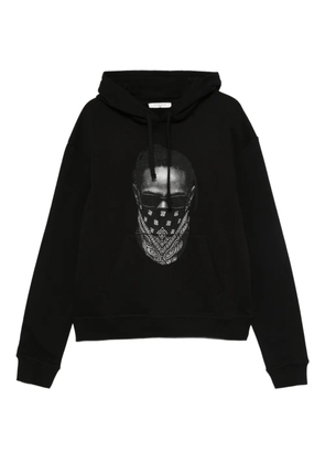 Ih Nom Uh Nit graphic-print cotton hoodie - Black