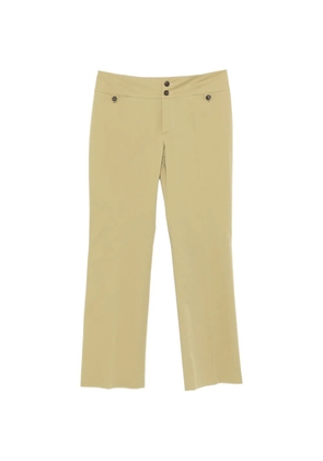 ETRO buttoned front-pocket trousers - Green