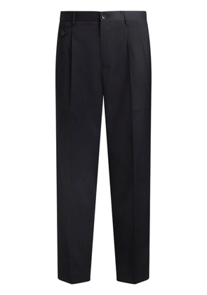 ETRO tapered wool trousers - Blue