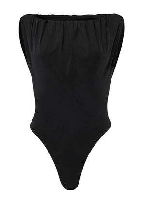 Jacquemus The Drapeado swimsuit - Black