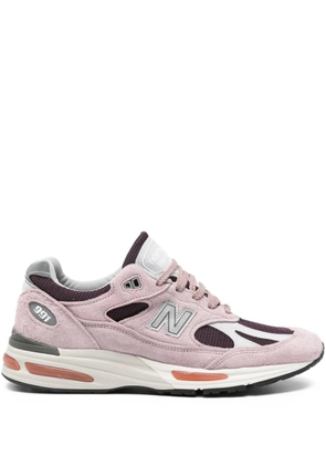 New Balance 991 suede sneakers - Pink