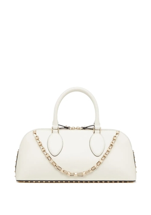 Valentino Garavani Rockstud leather handbag - White