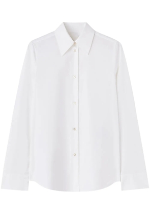 Jil Sander long-sleeve cotton shirt - White