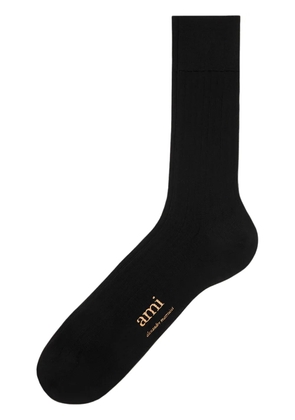 AMI Paris Ami de Coeur socks - Black