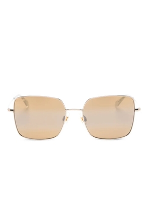 Maui Jim Lipine square-frame sunglasses - Gold