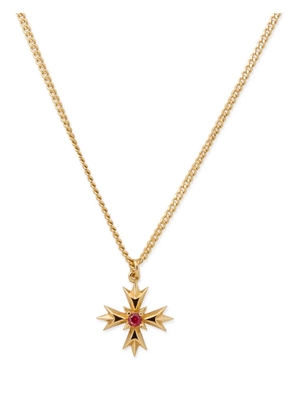 Emanuele Bicocchi Crest Crystal necklace - Gold