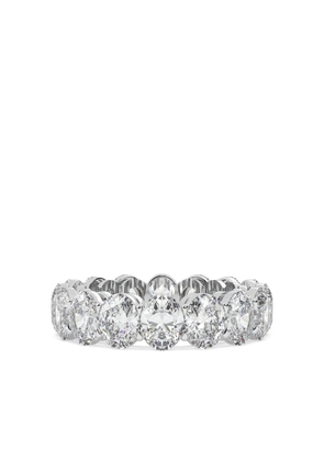 Tilla 14K white gold diamond eternity ring - Silver
