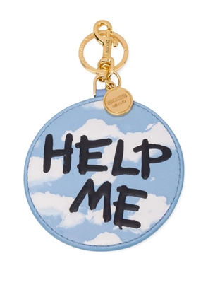 Moschino Cloud keyring - Blue