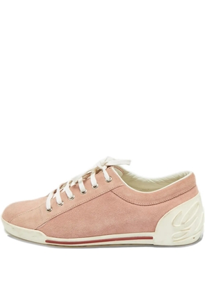 Gucci Pre-Owned suede sneakers - Pink