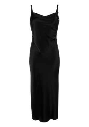 Nanushka Fiore satin midi dress - Black