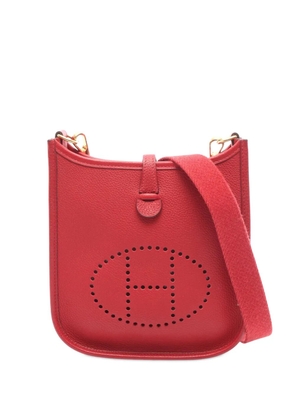 Hermès Pre-Owned 2019 Clemence Evelyne Amazone TPM crossbody bag - Red