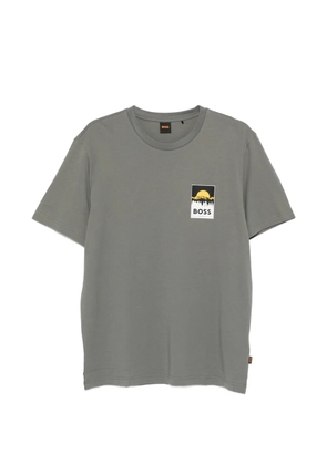 BOSS graphic-print T-shirt - Grey
