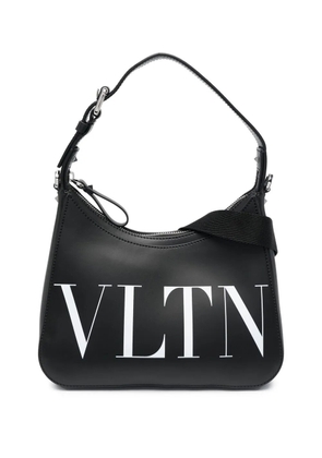 Valentino Garavani VLTN leather shoulder bag - Black