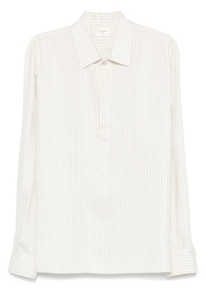 Saint Laurent striped shirt - Neutrals