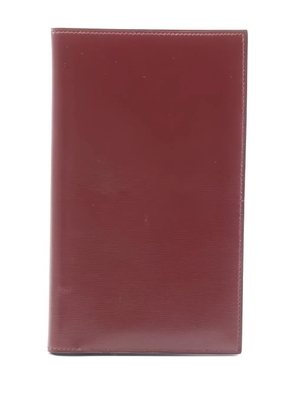 Hermès Pre-Owned 1982 Ash leather card holder - Red