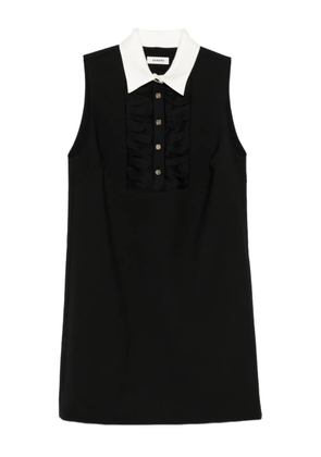 SANDRO sleeveless mini day dress - Black