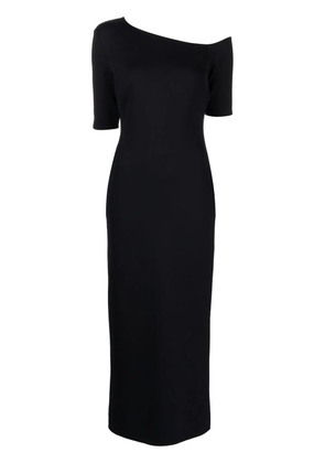 Rosetta Getty off-the-shoulder midi dress - Black