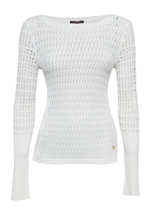 Louis Vuitton Pre-Owned open-knit top - White