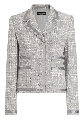 Dolce & Gabbana boucle jacket - Grey