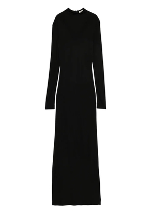 KHAITE Norla maxi dress - Black