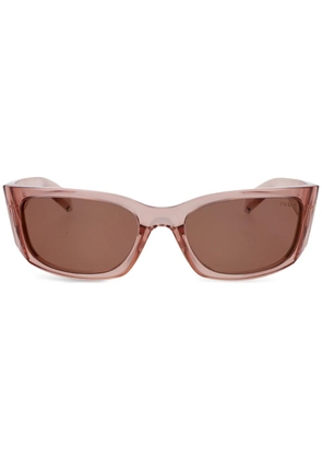 Prada Eyewear shield sunglasses - Pink