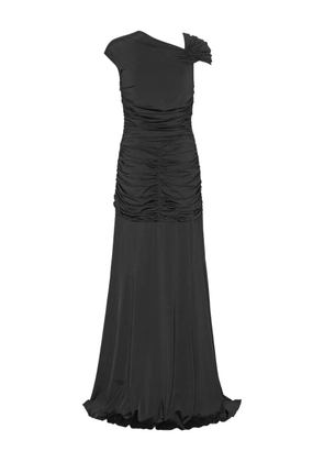 ROTATE BIRGER CHRISTENSEN asymmetric maxi dress - Black