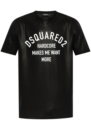 DSQUARED2 logo-print T-shirt - Black
