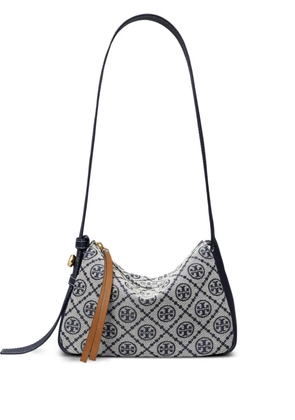 Tory Burch small Romy T Monogram shoulder bag - Blue