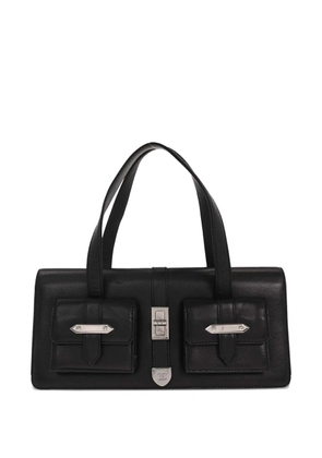 CHANEL Pre-Owned 2003 leather pocket handbag - Black