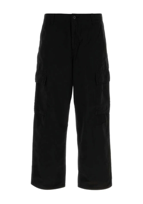 Carhartt WIP cargo cotton trousers - Black
