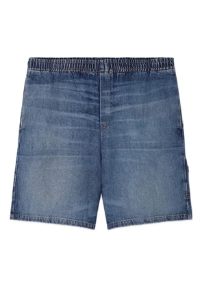 Versace Medusa Biggie denim shorts - Blue