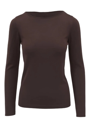 Brunello Cucinelli fine-knit jersey - Brown