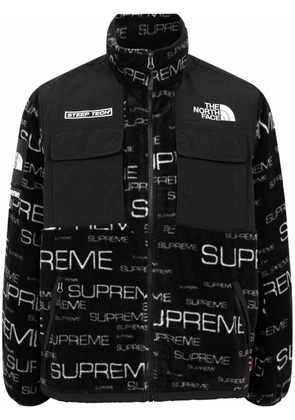 Supreme x The North Face steep tech fleece jacket - Black