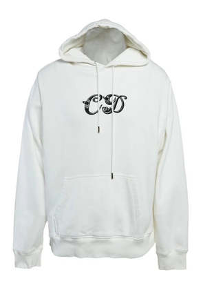 Christian Dior Pre-Owned logo-print hoodie - White