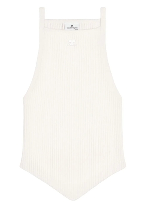 Courrèges Signature top - White