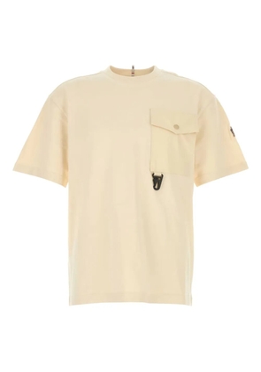 Moncler Grenoble cotton t-shirt - Neutrals