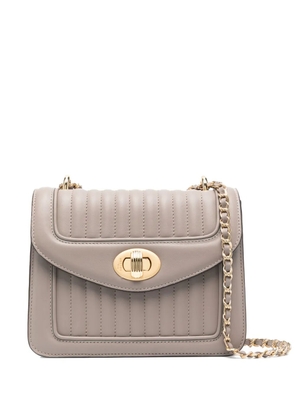 DELAGE mini Ginette shoulder bag - Brown