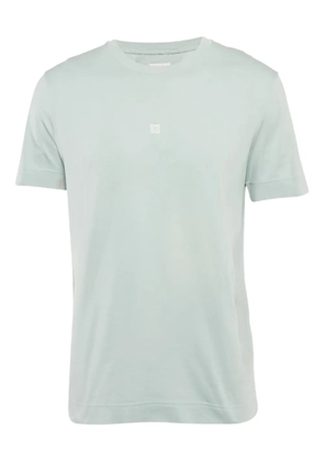 Givenchy Pre-Owned logo-print cotton t-shirt - Blue