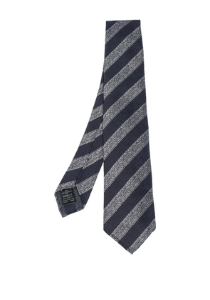 Dunhill 2010 diagonal-stripe tie - Blue